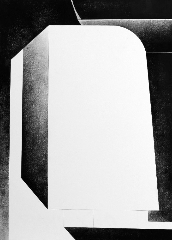 o.T. I Linolfarbe und Graphit auf Papier I 70 x 50 cm I 2022 (2)